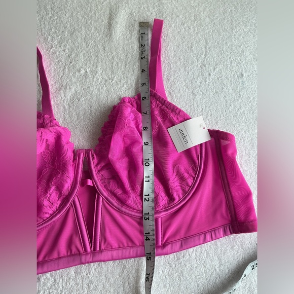 Auden Fuchsia Lace Underwire Bra - Picture 13 of 13